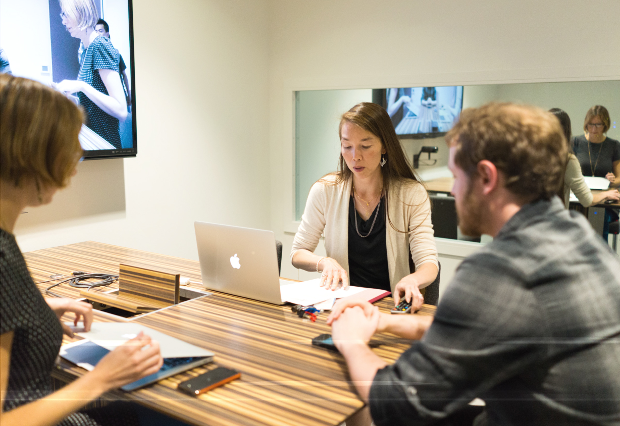 LinkedIn employees working together 